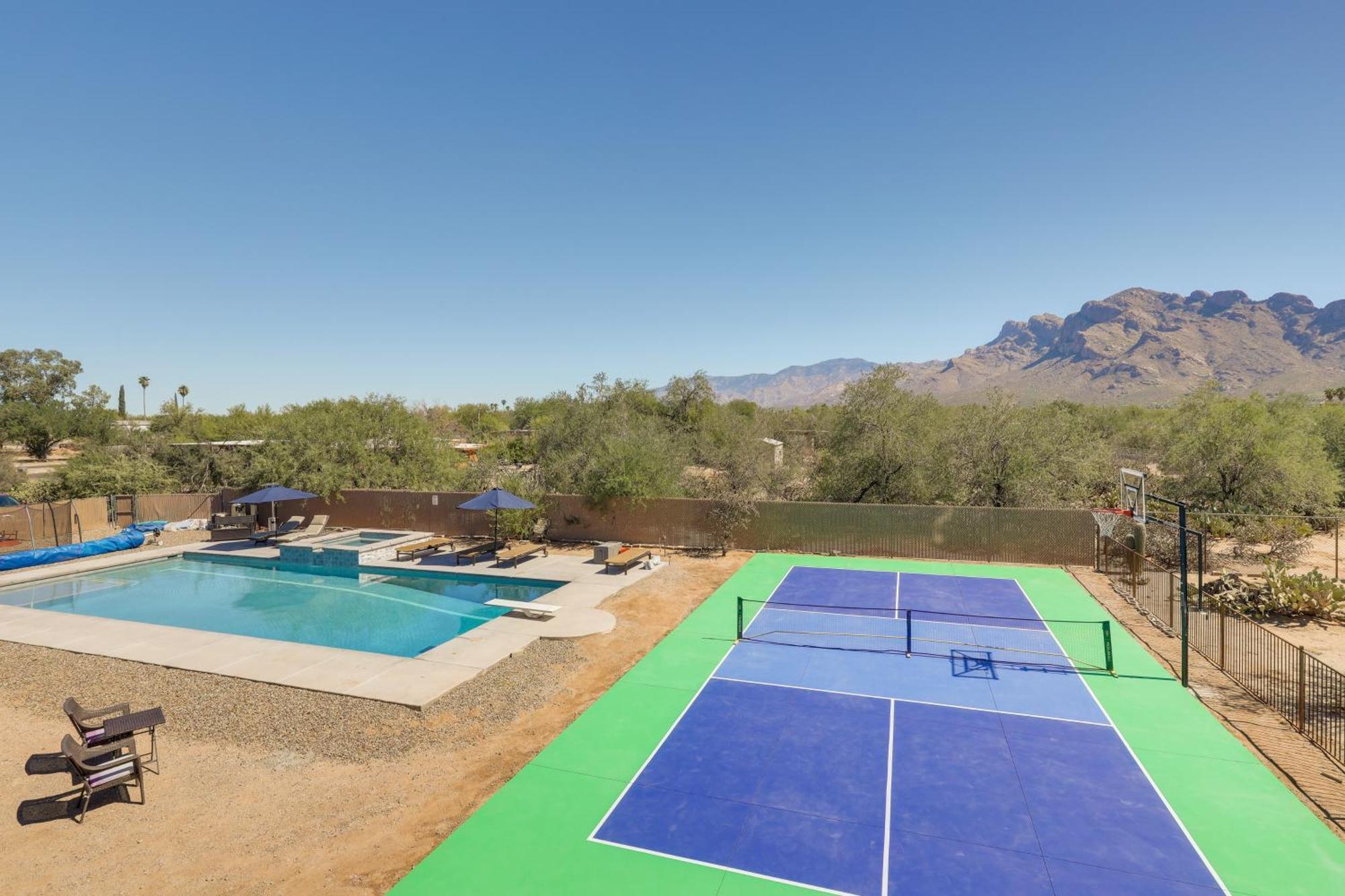 Oro Valley Retreat With Pool, Spa And Rooftop Views! Eksteriør bilde