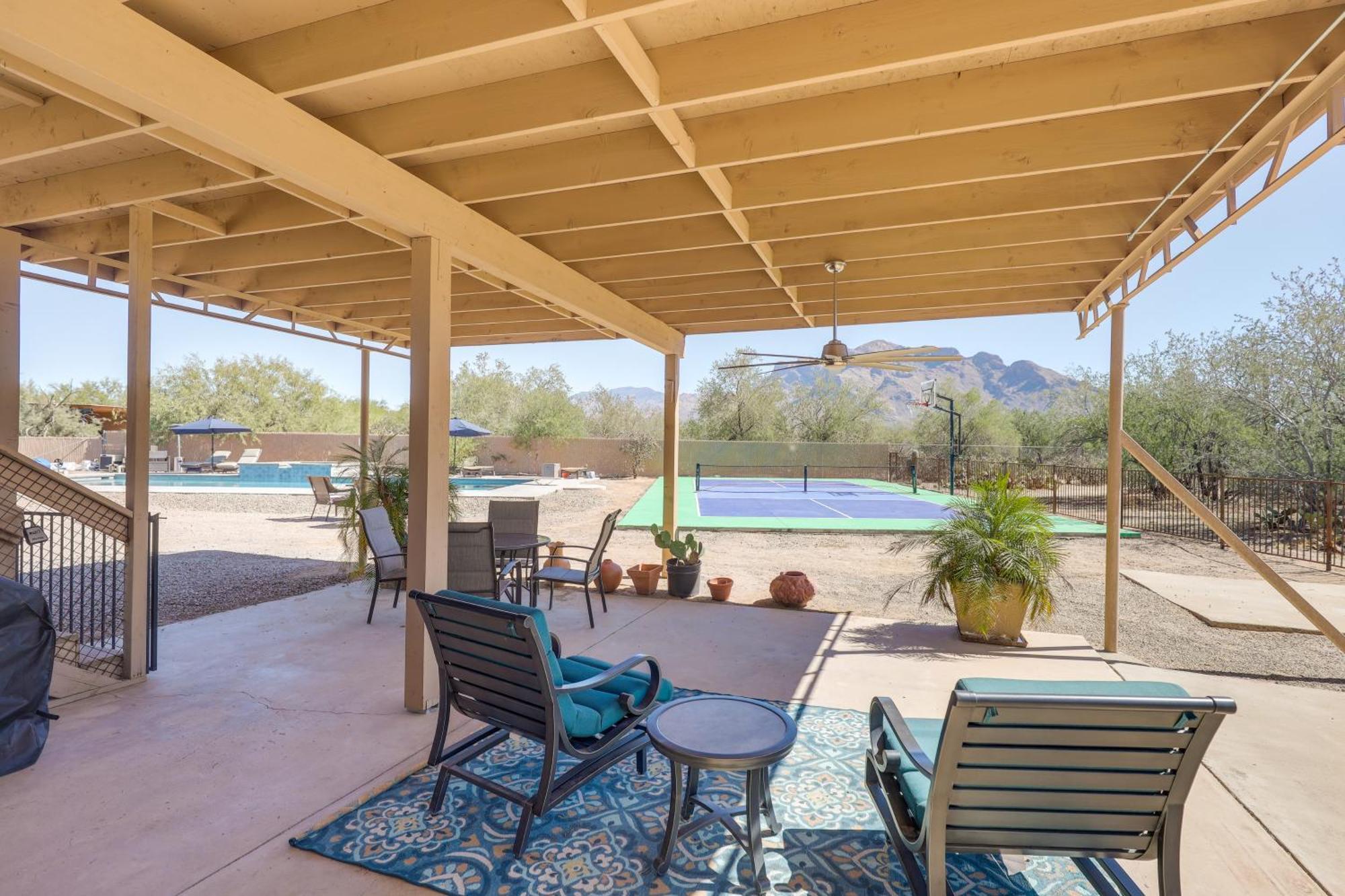 Oro Valley Retreat With Pool, Spa And Rooftop Views! Eksteriør bilde