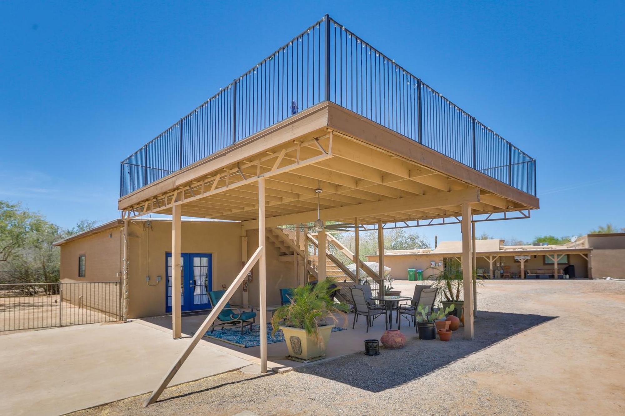 Oro Valley Retreat With Pool, Spa And Rooftop Views! Eksteriør bilde
