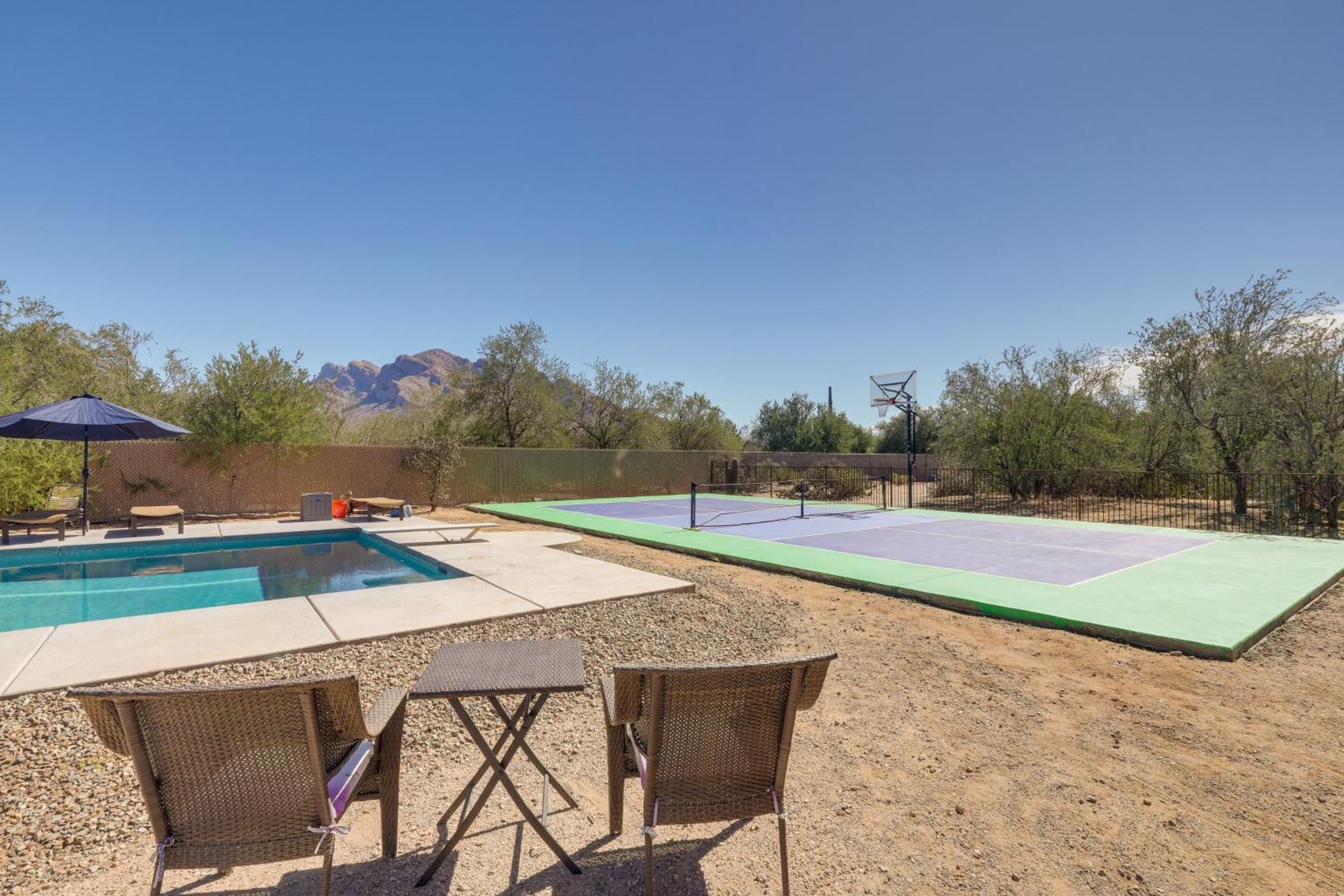 Oro Valley Retreat With Pool, Spa And Rooftop Views! Eksteriør bilde